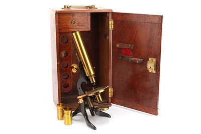 Lot 27 - A Polarising Microscope by J. Swift