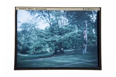 Lot 354 - R H BEAVAN, Two Half-Plate Paget Colour Transparencies