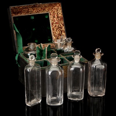 Lot 104 - An 18th Century Sharkskin Domestic Medicine Chest