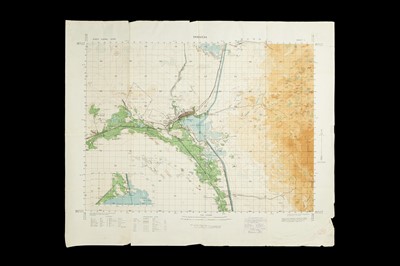 Lot 58 - A Collection of WWII & Later Maps of the Suez Canal