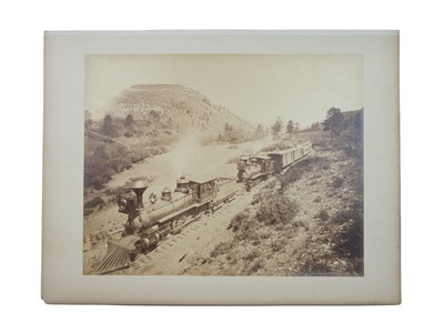 Lot 76 - WILLIAM HENRY JACKSON (1843-1942), Mammoth Print, The Veta Pass