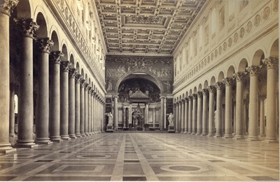 Lot 95 - Four Large 19th Century Photographs of the Vatican
