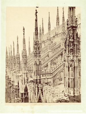 Lot 97 - ICILIO CALZOLARI (1833-1906), GIOCOMO BROGI (1822-1881) Photographs of Milan
