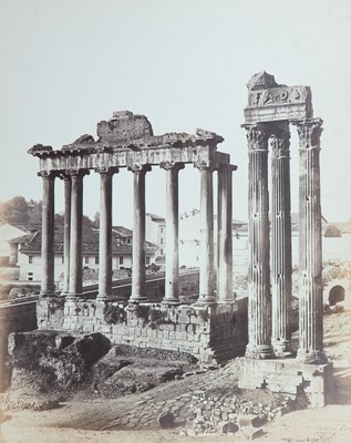 Lot 100 - Two Fine Large 19th Century Photographs of Rome