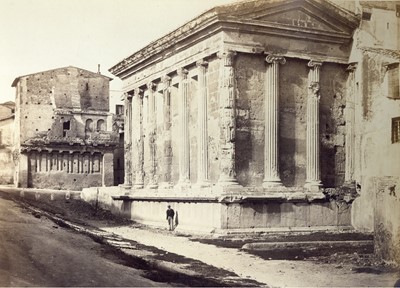 Lot 101 - Three Fine Large 19th Century Photographs of Rome