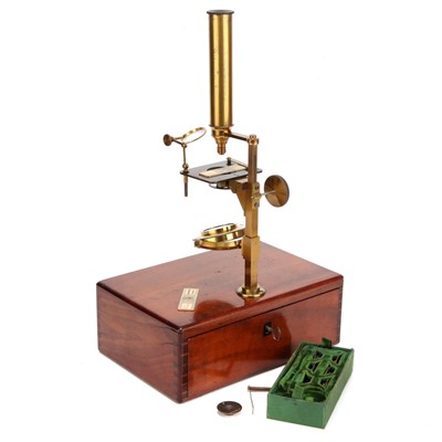 Lot 30 - A Good Charles Chevalier Compound & Simple Microscope