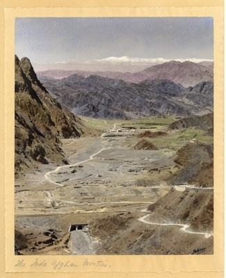 Lot 125 - RANDOLPH BEZZANT HOLMES (1888-1973) Bromoil, with Experimental Colour Painted Photographs
