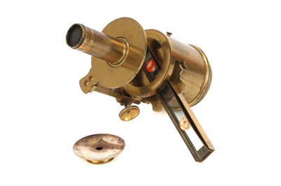 Lot 31 - A Magic Lantern Projection Microscope