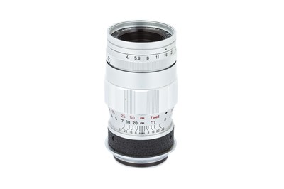 Lot 38 - A Leitz Elmar '3 Element' f/4 90mm Lens