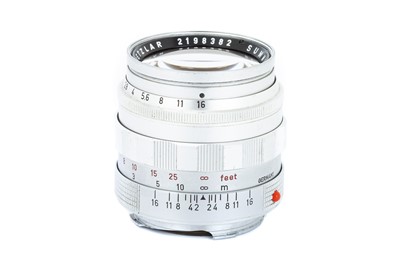 Lot 72 - A Leitz Summilux f/1.4 50mm Lens