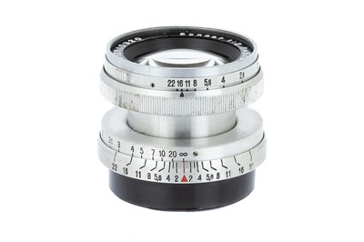 Lot 115 - A Carl Zeiss Jena Sonnar T f/2 50mm Lens