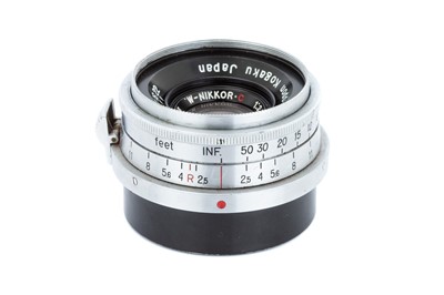 Lot 161 - A Nikon W-Nikkor.C f/2.5 35mm Lens