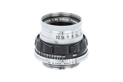 Lot 169 - A Nikon Micro-Nikkor f/3.5 50mm Lens